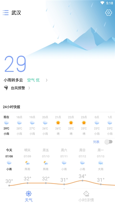 日历天气