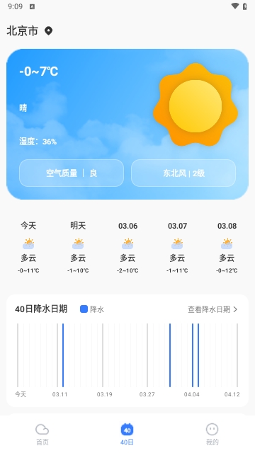 云图天气精准预报